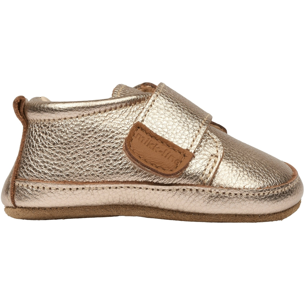 Prewalker leðurskór - Rose Gold