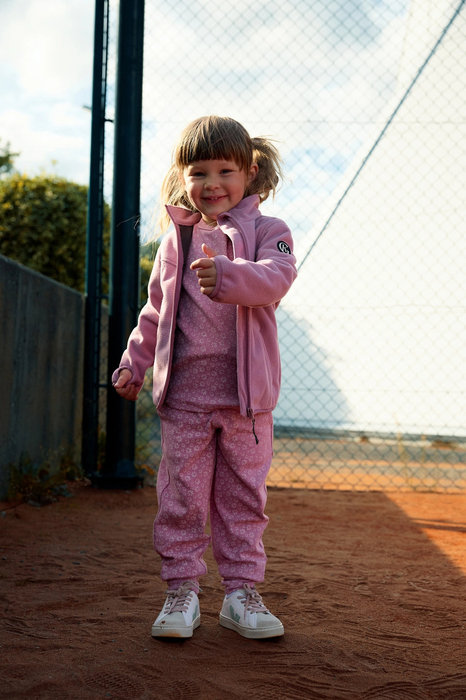 Villvette buxur - Blush Pink