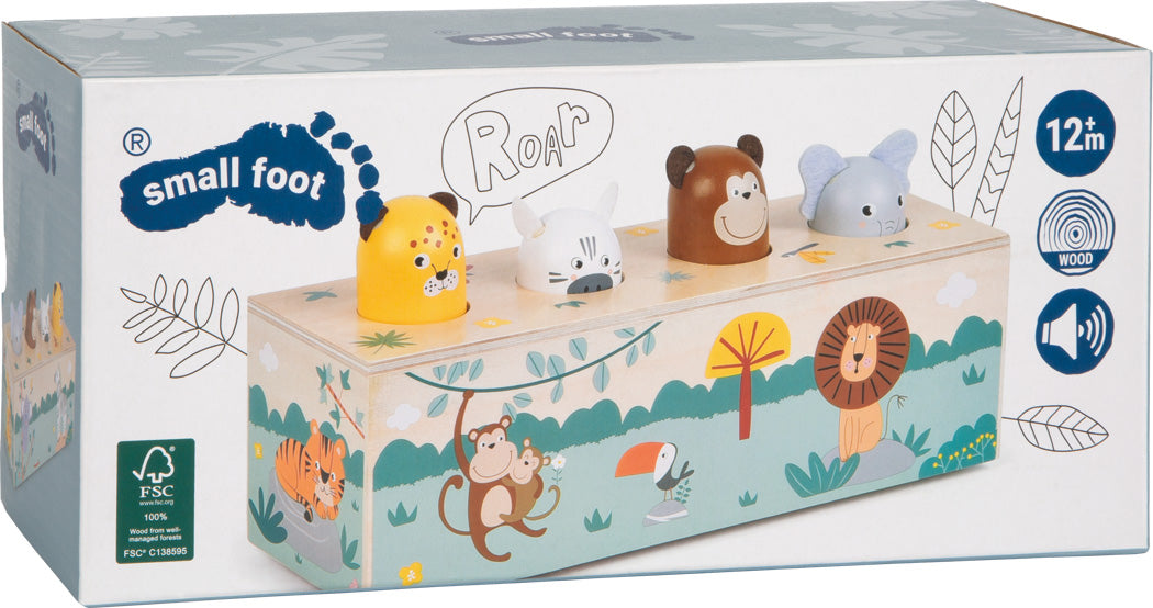 Safari hoppandi dýr með hljóðum