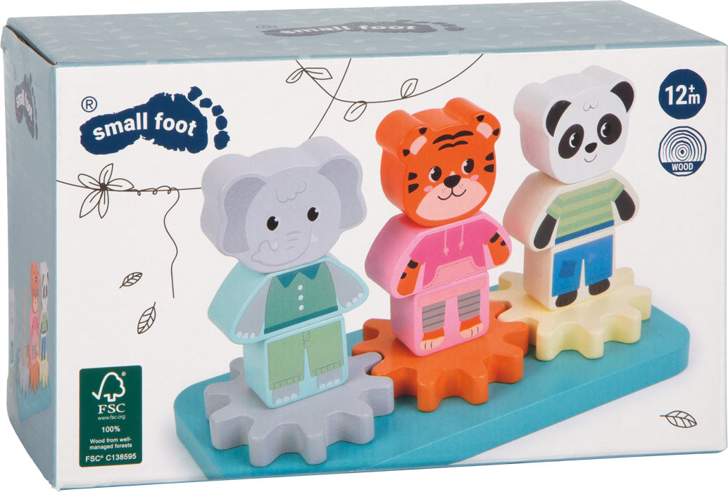 Jungle Friends stöflunarleikur