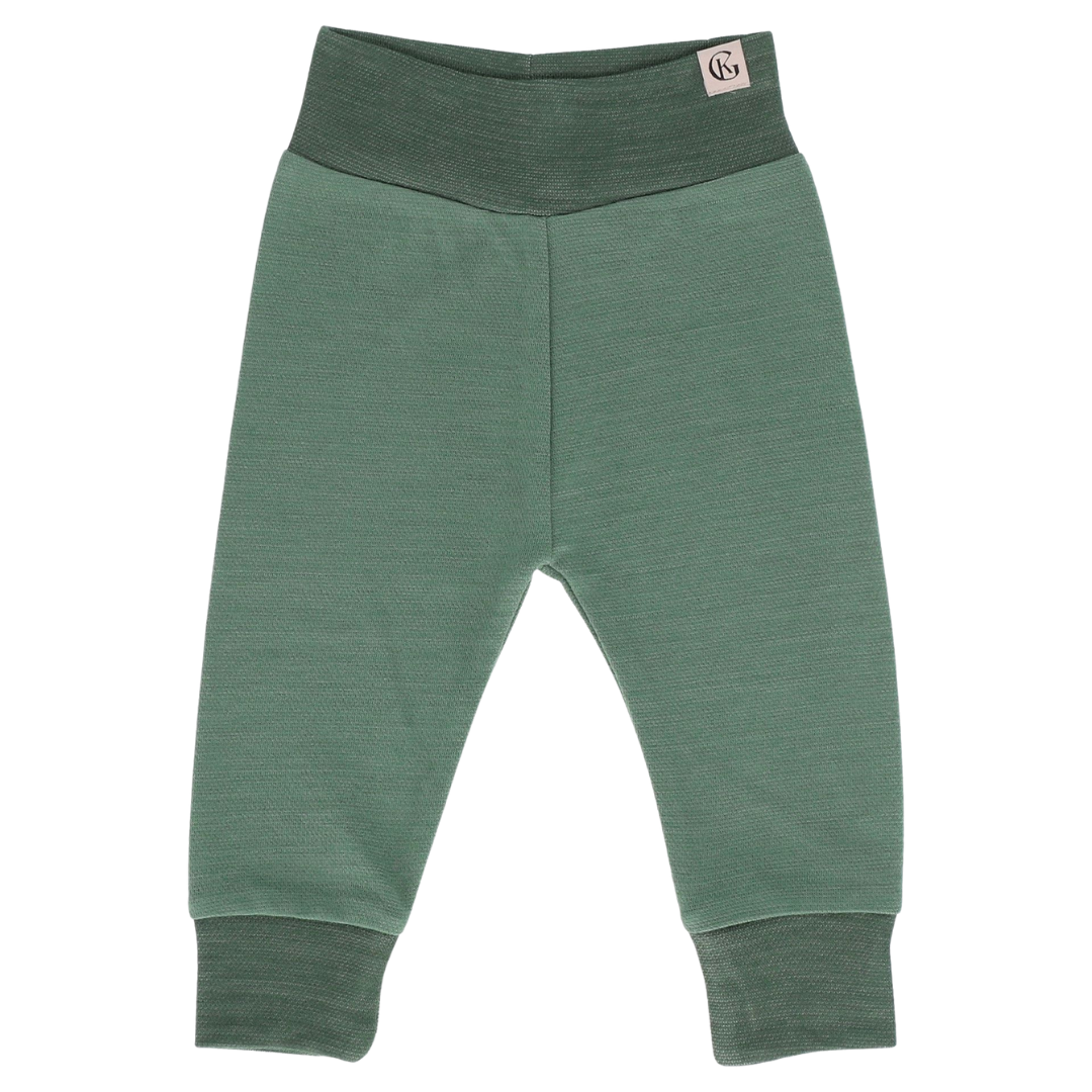 Grana ullar ungbarnabuxur - Dusty Green