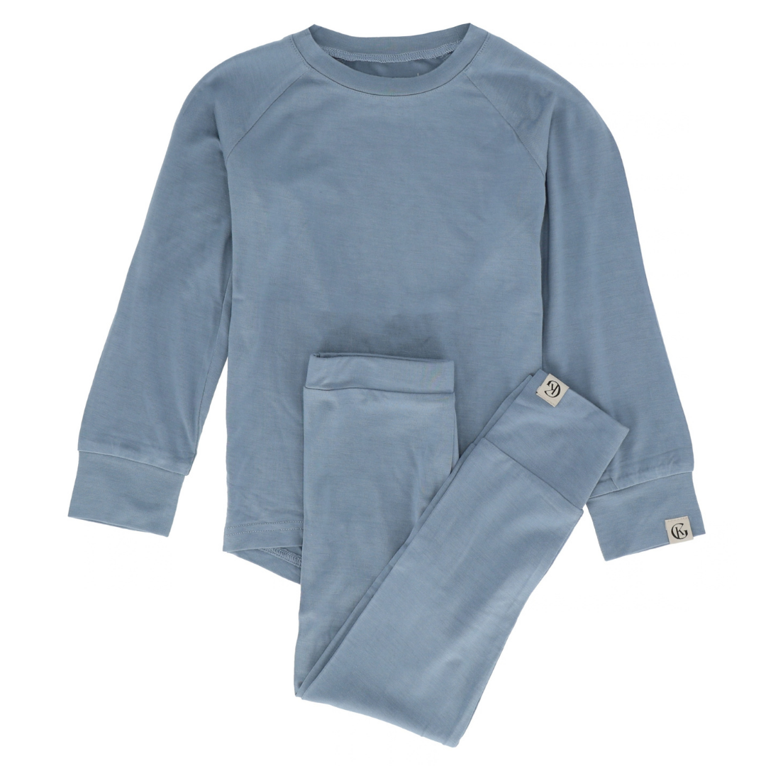 Bambus sett - Dove Blue