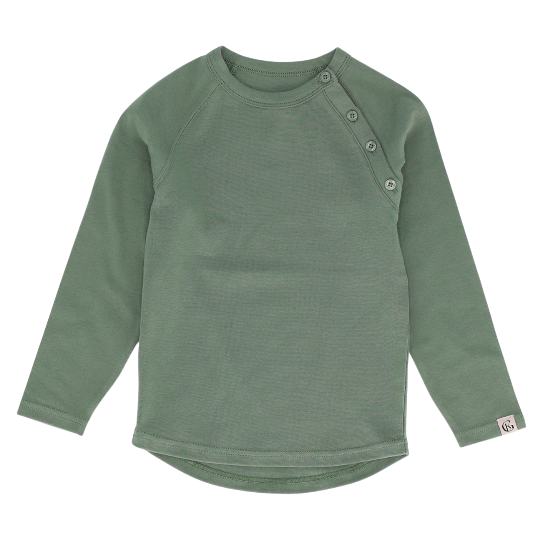 Villvette langermabolur - Dusty Green