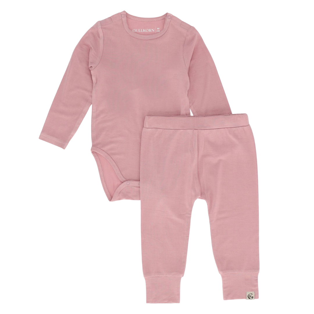 Bambus ungbarnasett - Grey Rose