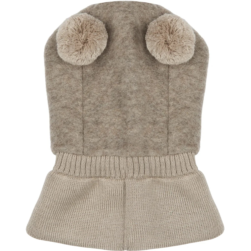 Airwool lambhúshetta með dúskum - Melange Denver