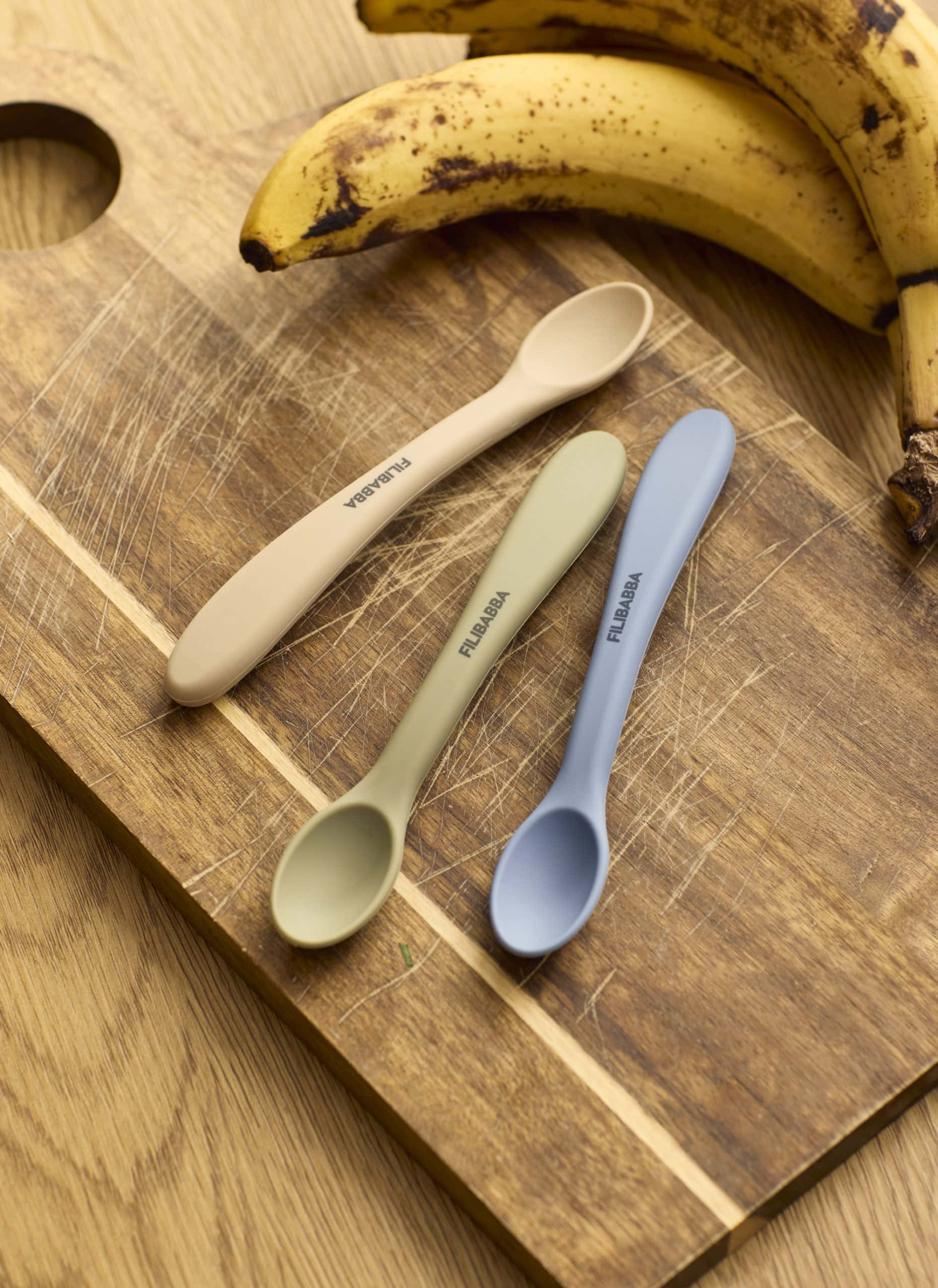 Ungbarnaskeiðar, 3 í pakka - Ocean Mix