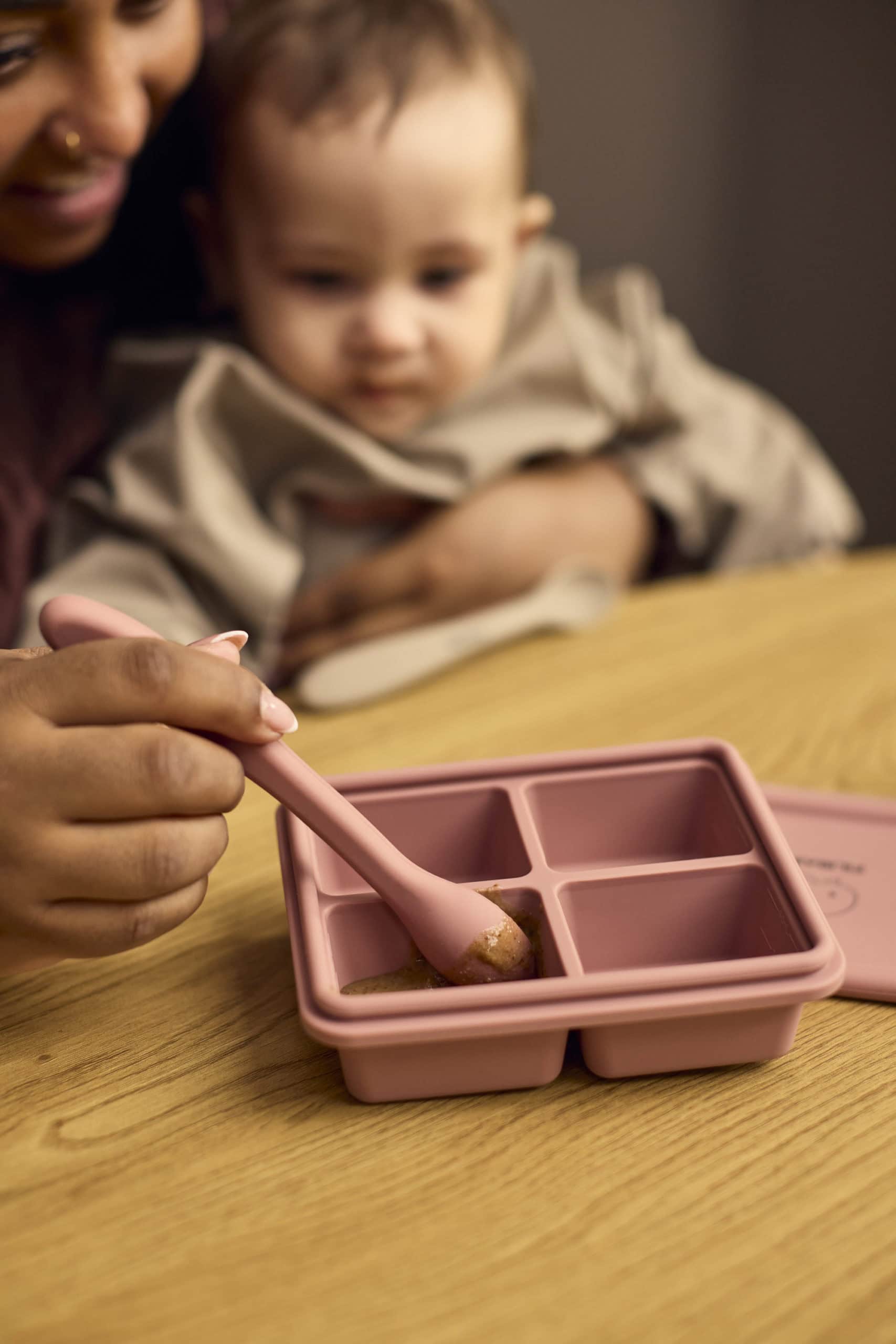 Ungbarnaskeiðar, 3 í pakka - Rose Mix