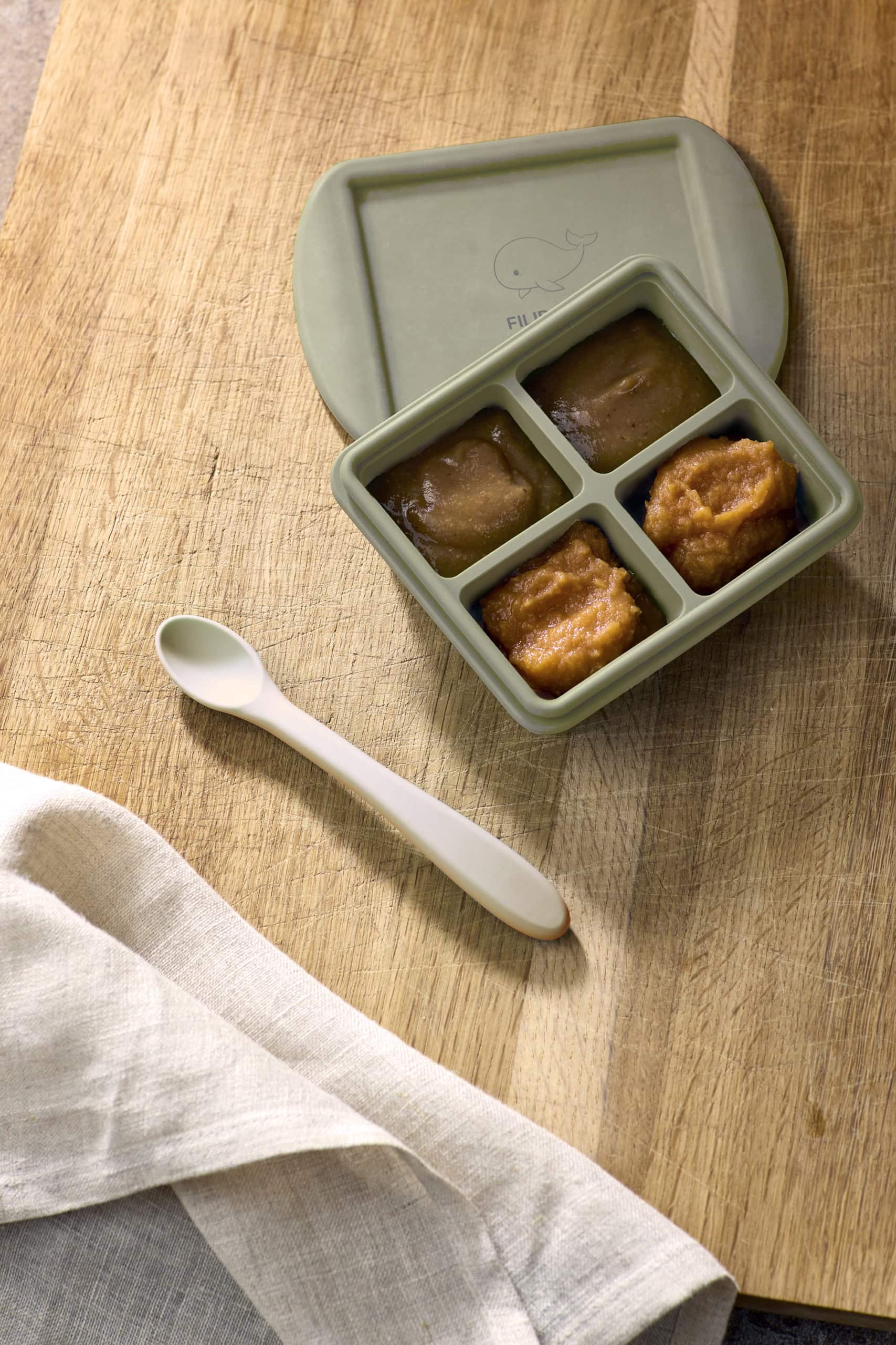 Frystibakki fyrir ungbarnamat, 2 stk - Ocean Mix