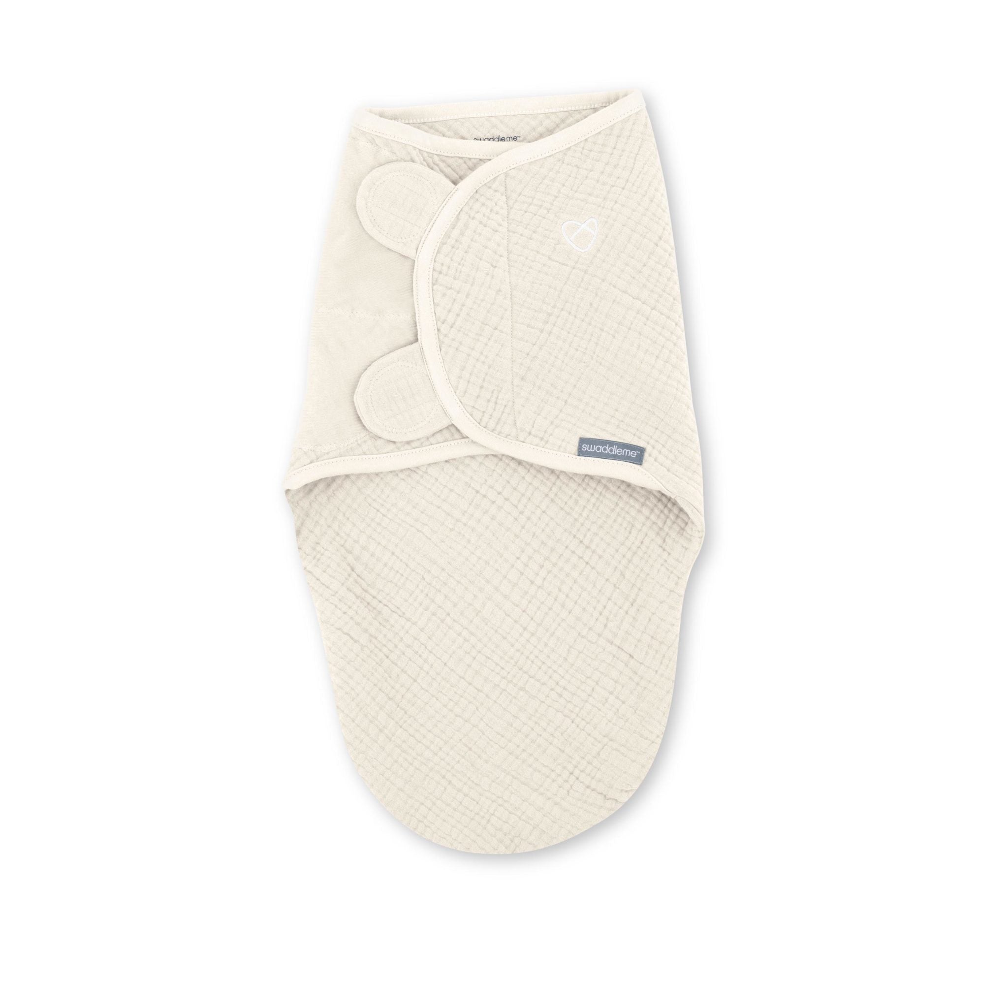 SwaddleMe Muslin vafningsteppi - Cream