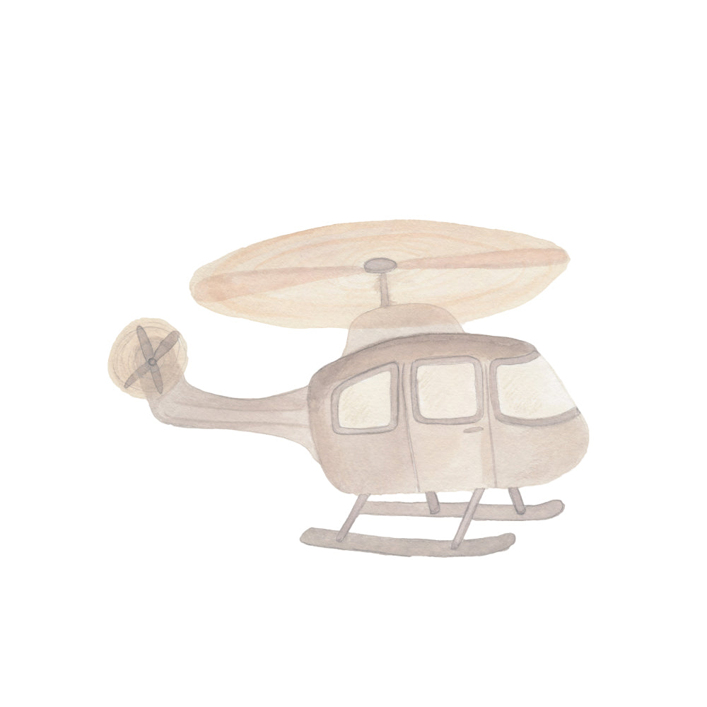 Vegglímmiðar - Helicopter