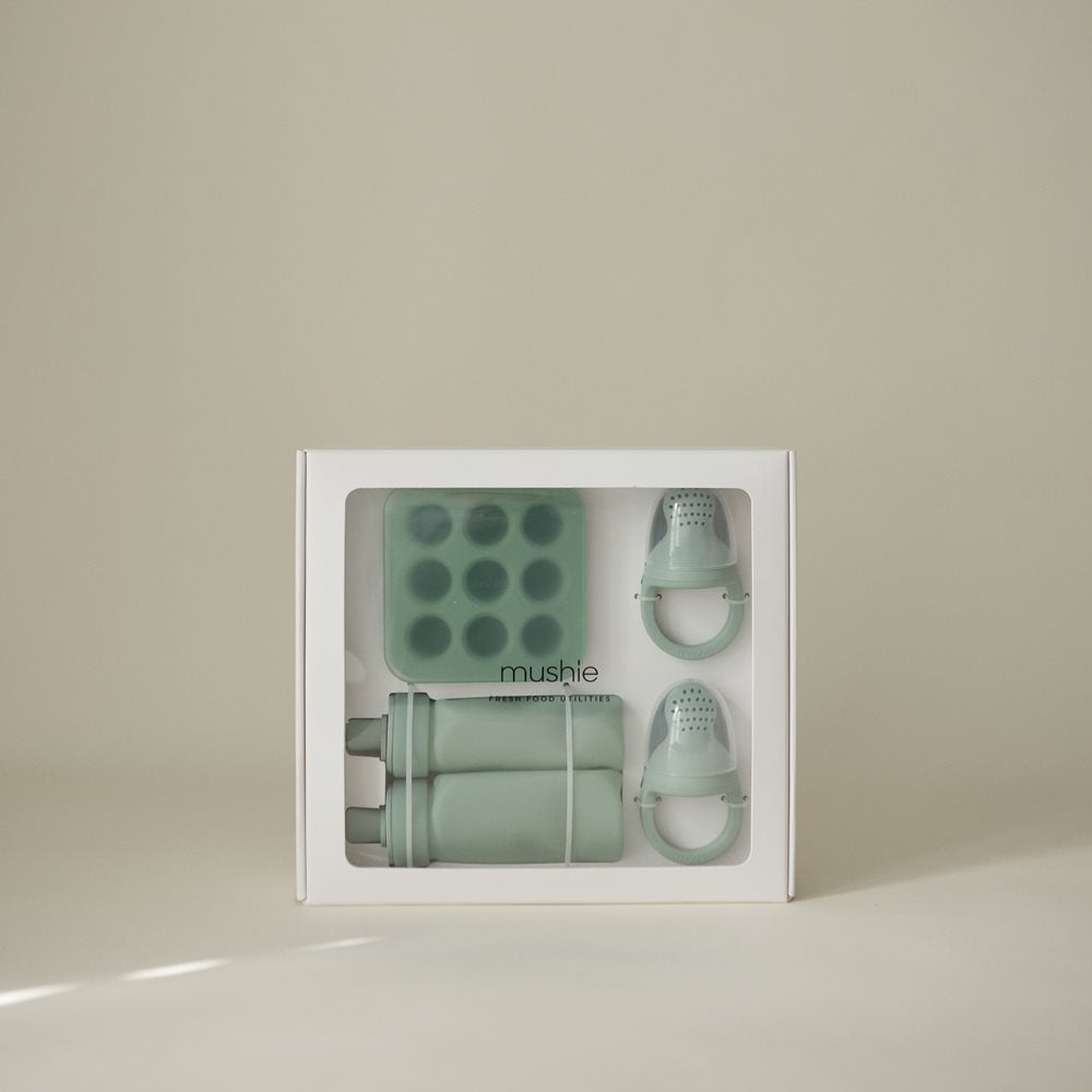 Ungbarnamauksett - Cambridge Blue