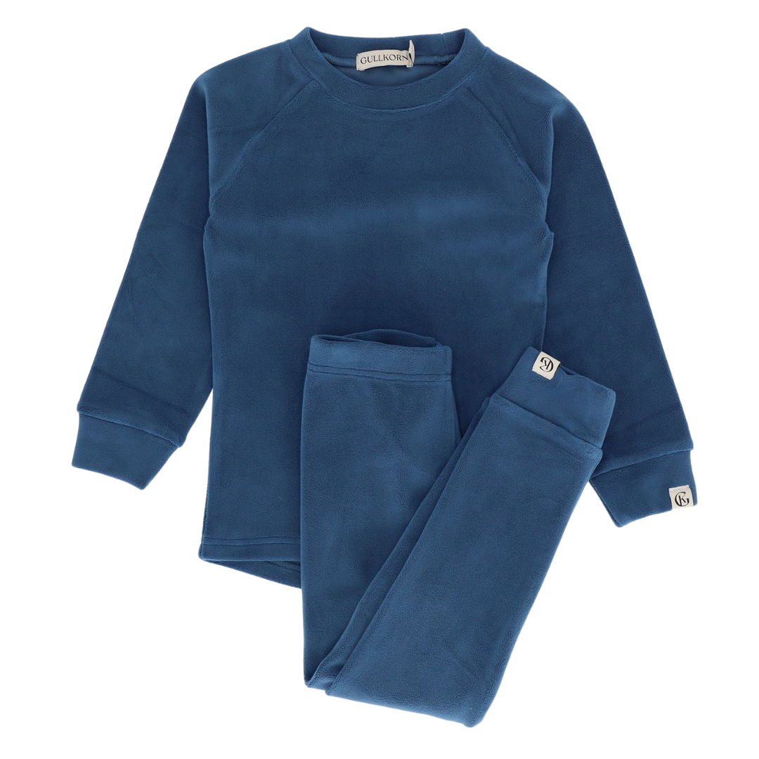 Jona flís sett - Storm Blue