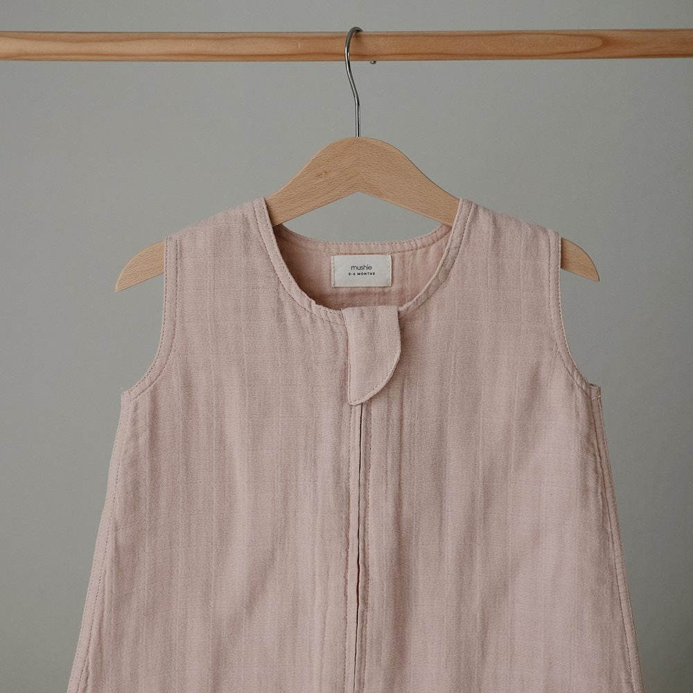 Muslin svefnpoki - Blush