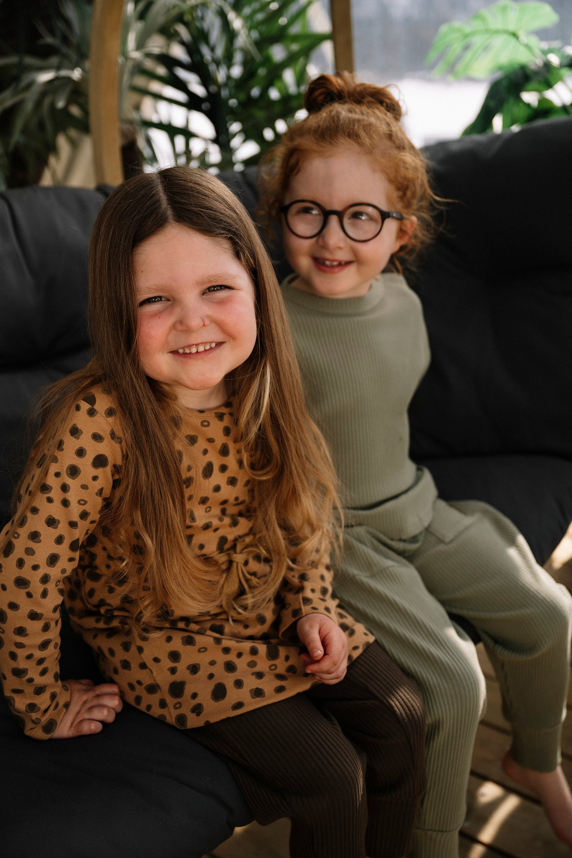 Villvette kjóll - Sand Leopard