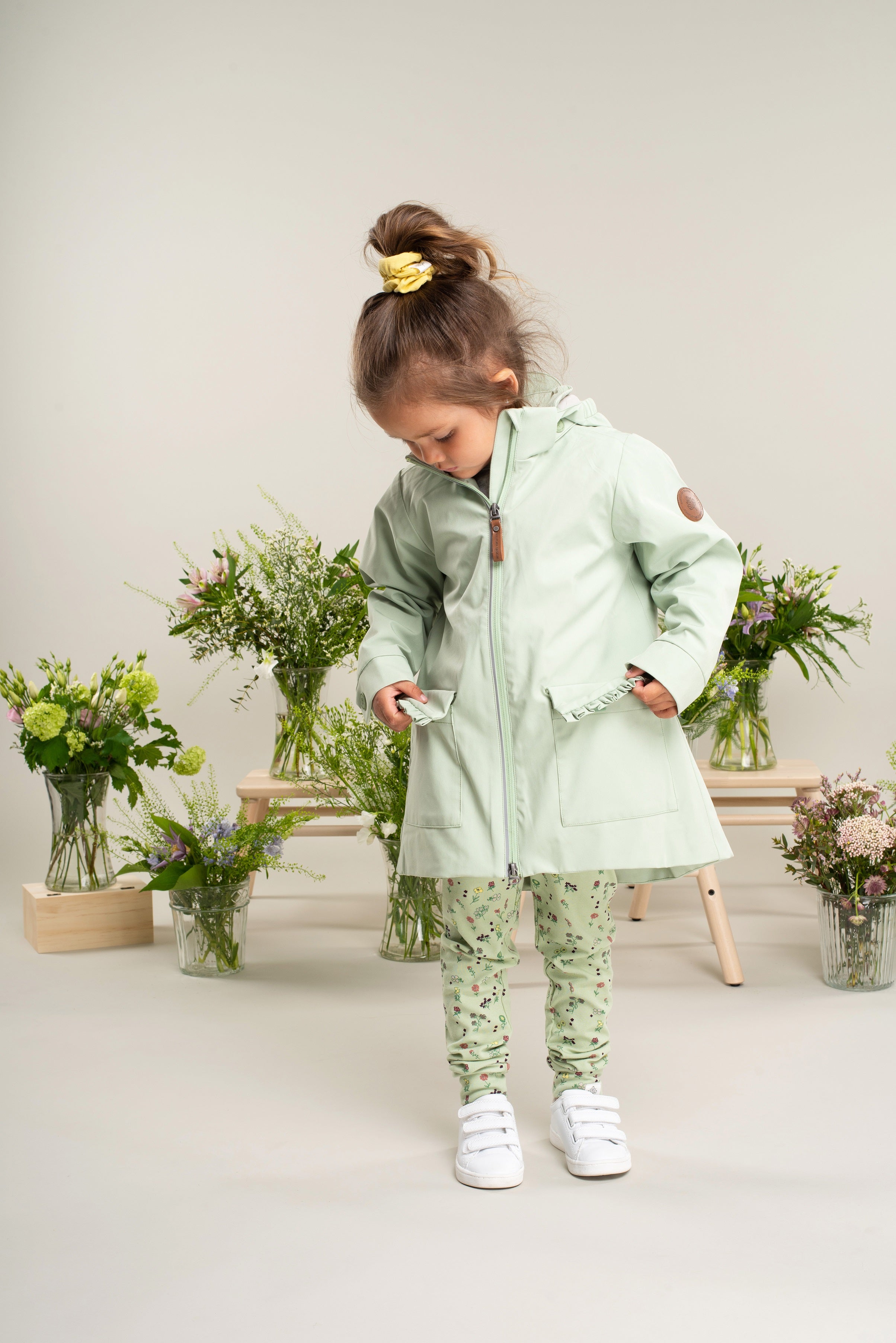 Vatnsheld kápa - Pale Green