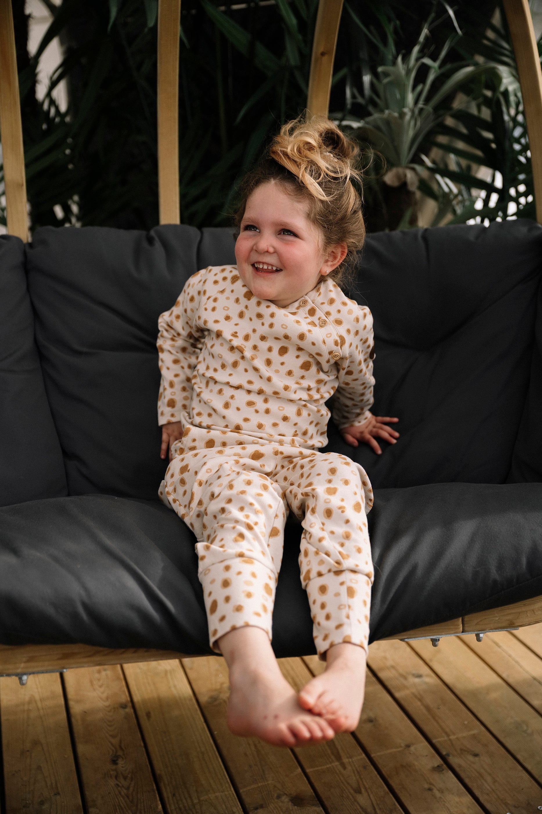 Villvette langermabolur - White Leopard