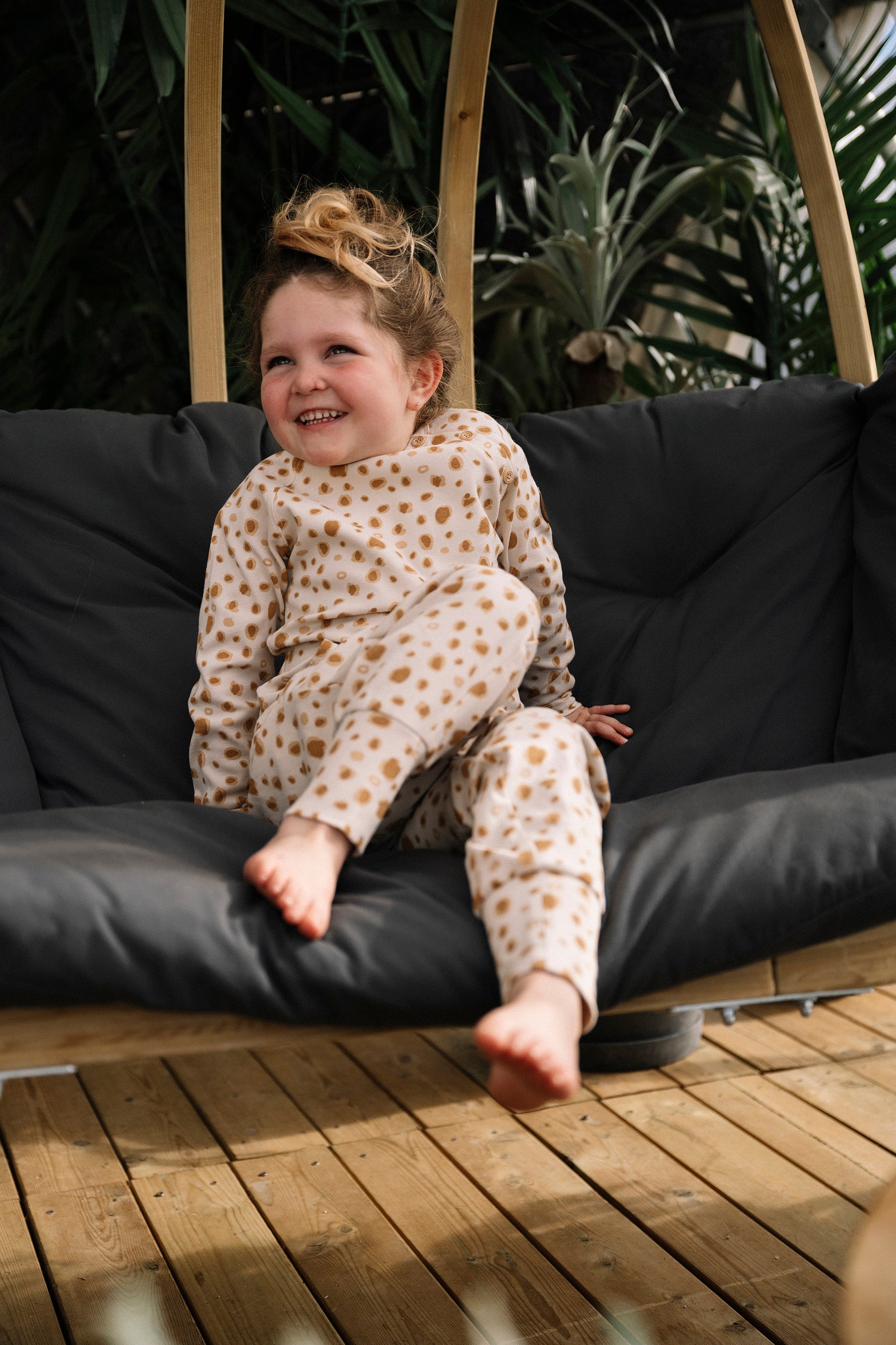 Villvette langermabolur - White Leopard