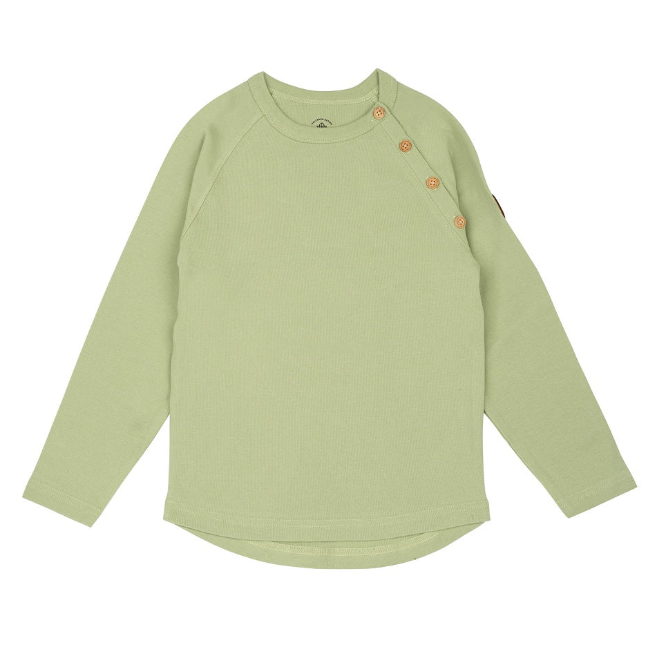 Villvette langermabolur - Pale Green