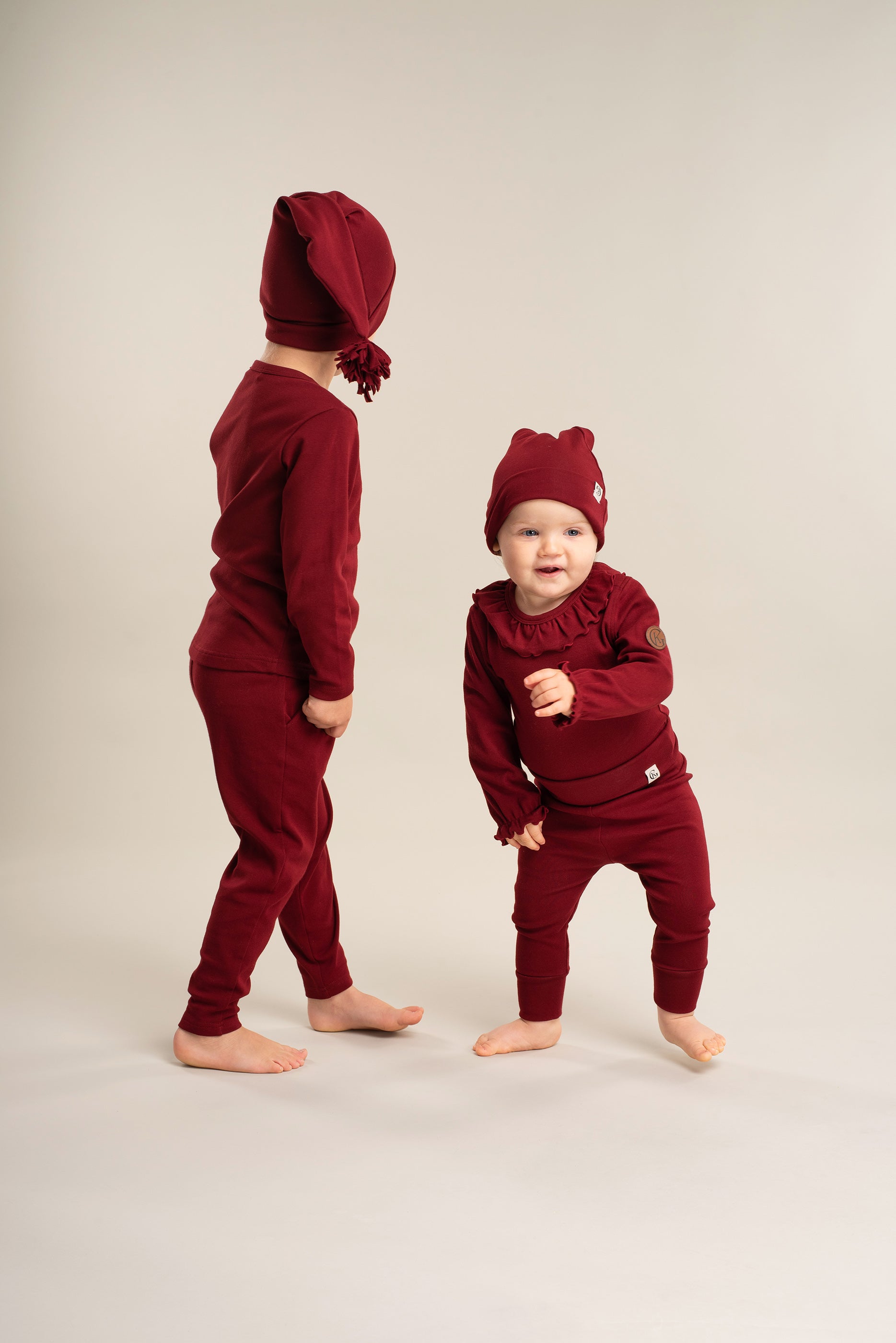 Mys ungbarnabuxur - Deep Red