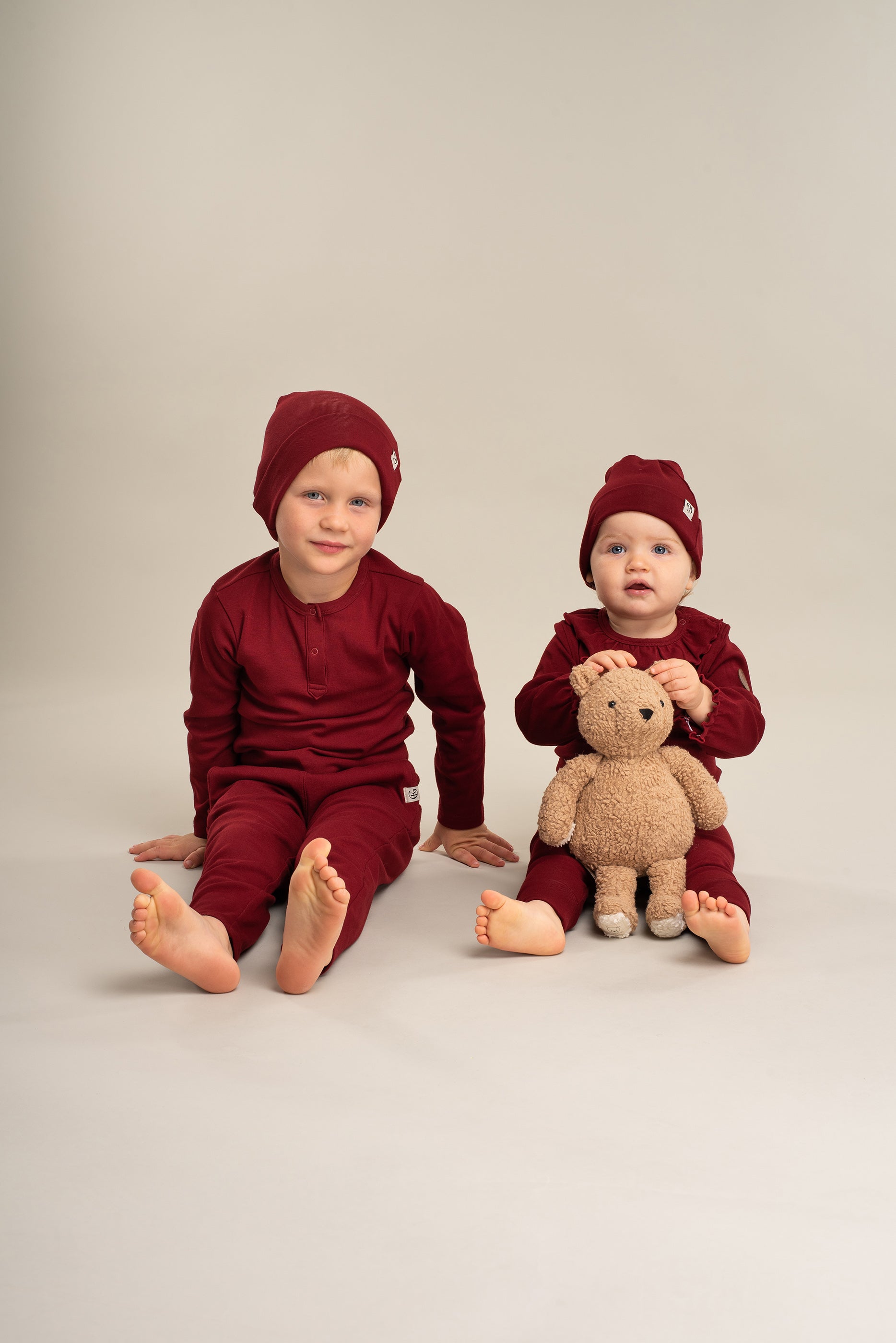 Mys ungbarnabuxur - Deep Red