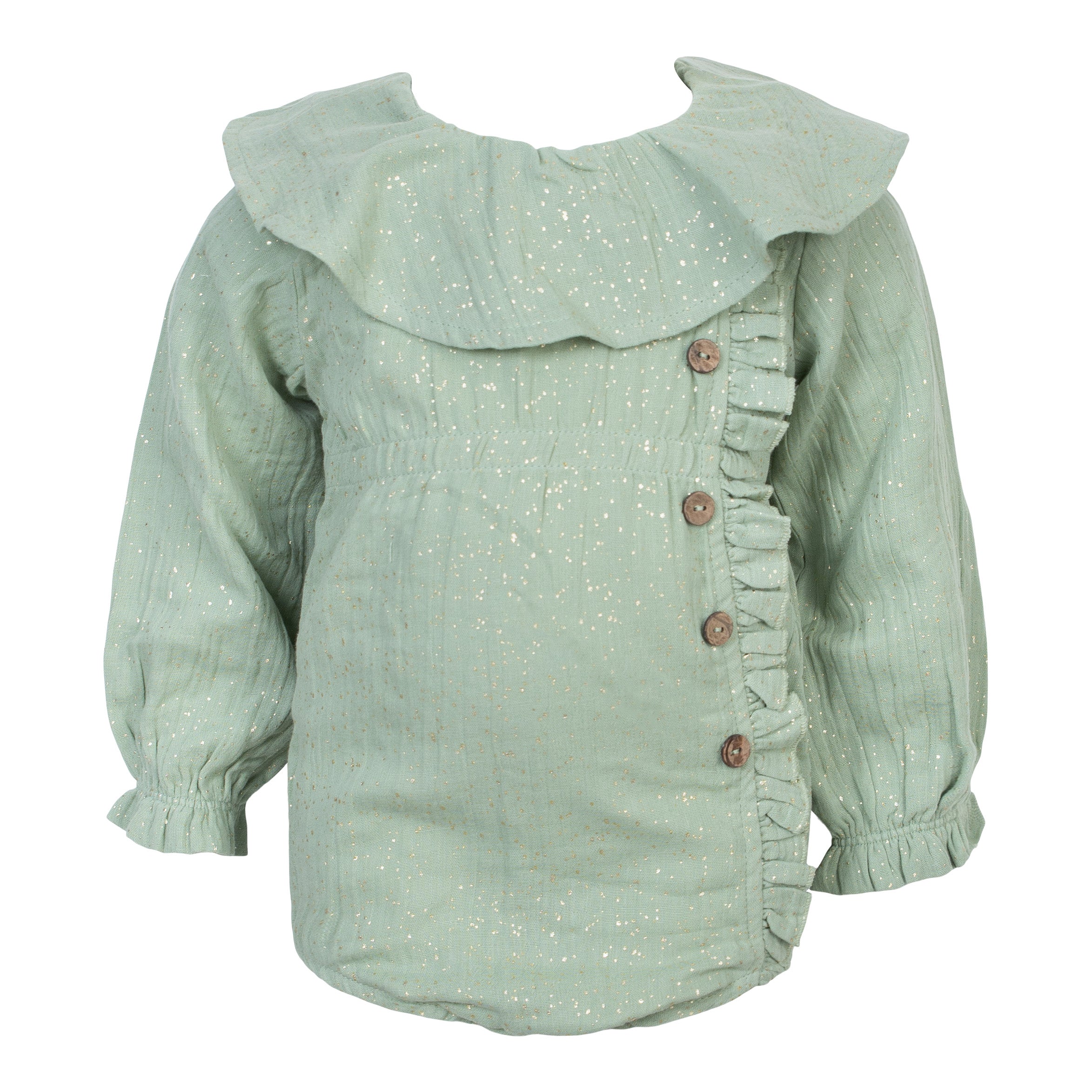 Samfestingur með pífum og glimmeri - Desert Sage