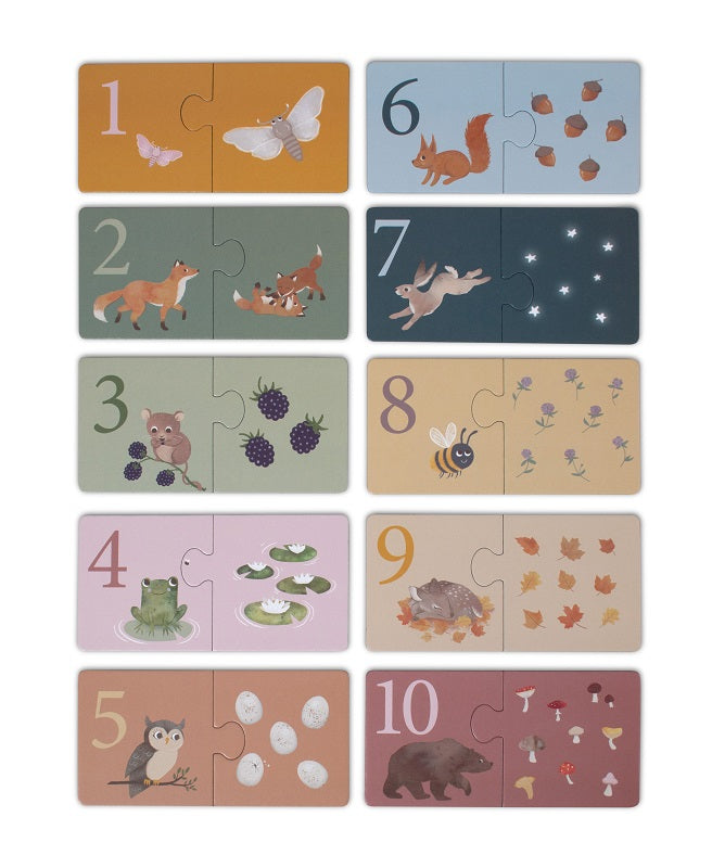 Talnapúsl - Nordic Animals