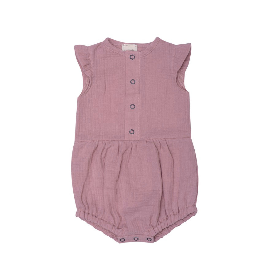 Hlýralaus samfestingur - Pink Sand