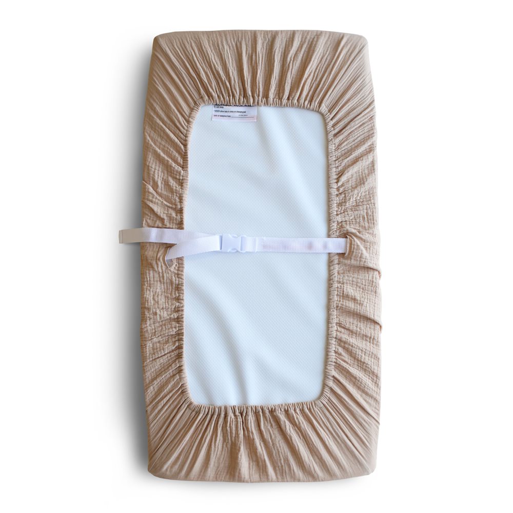 Áklæði á skiptidýnu - Pale Taupe