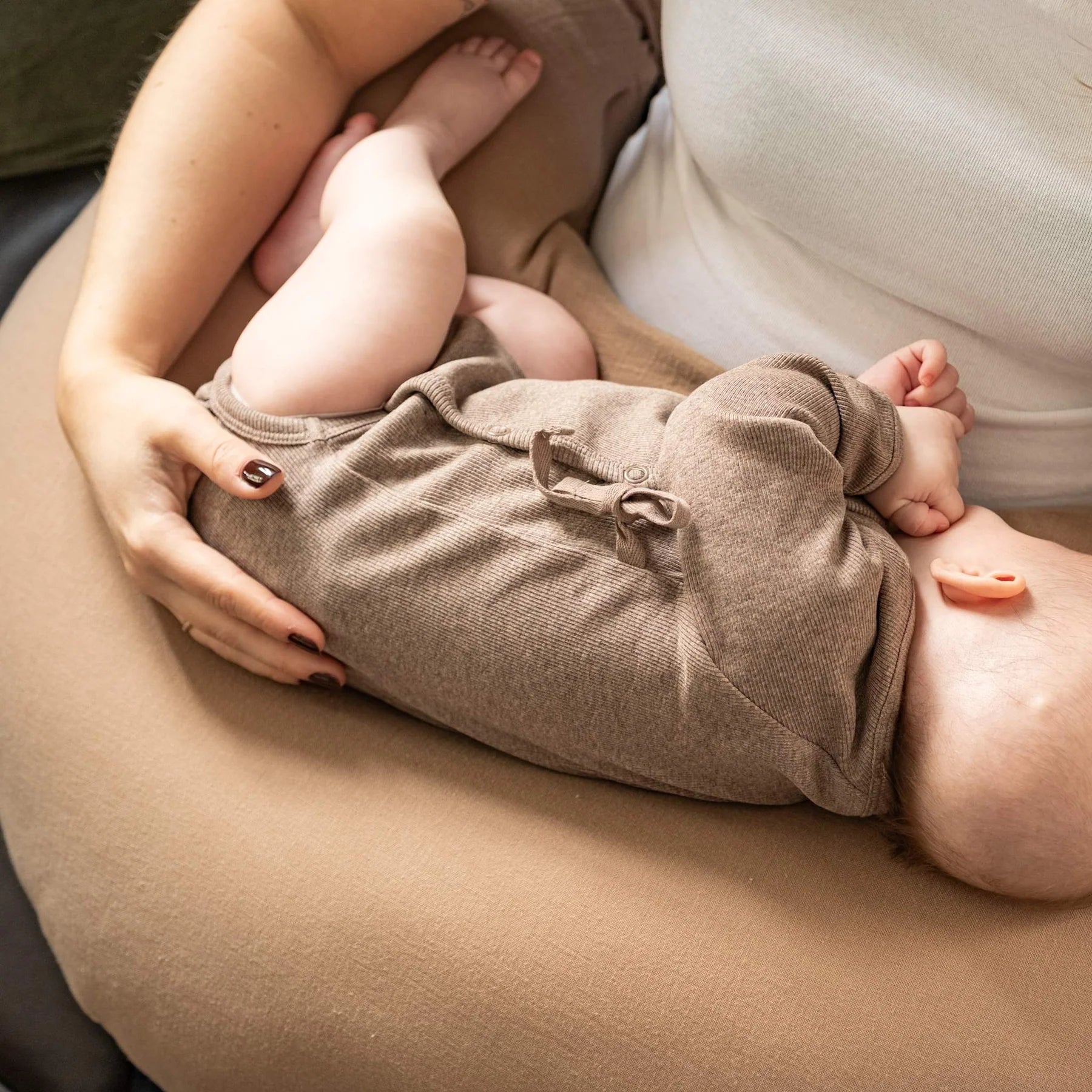 Becca wrap samfella - Brown Melange