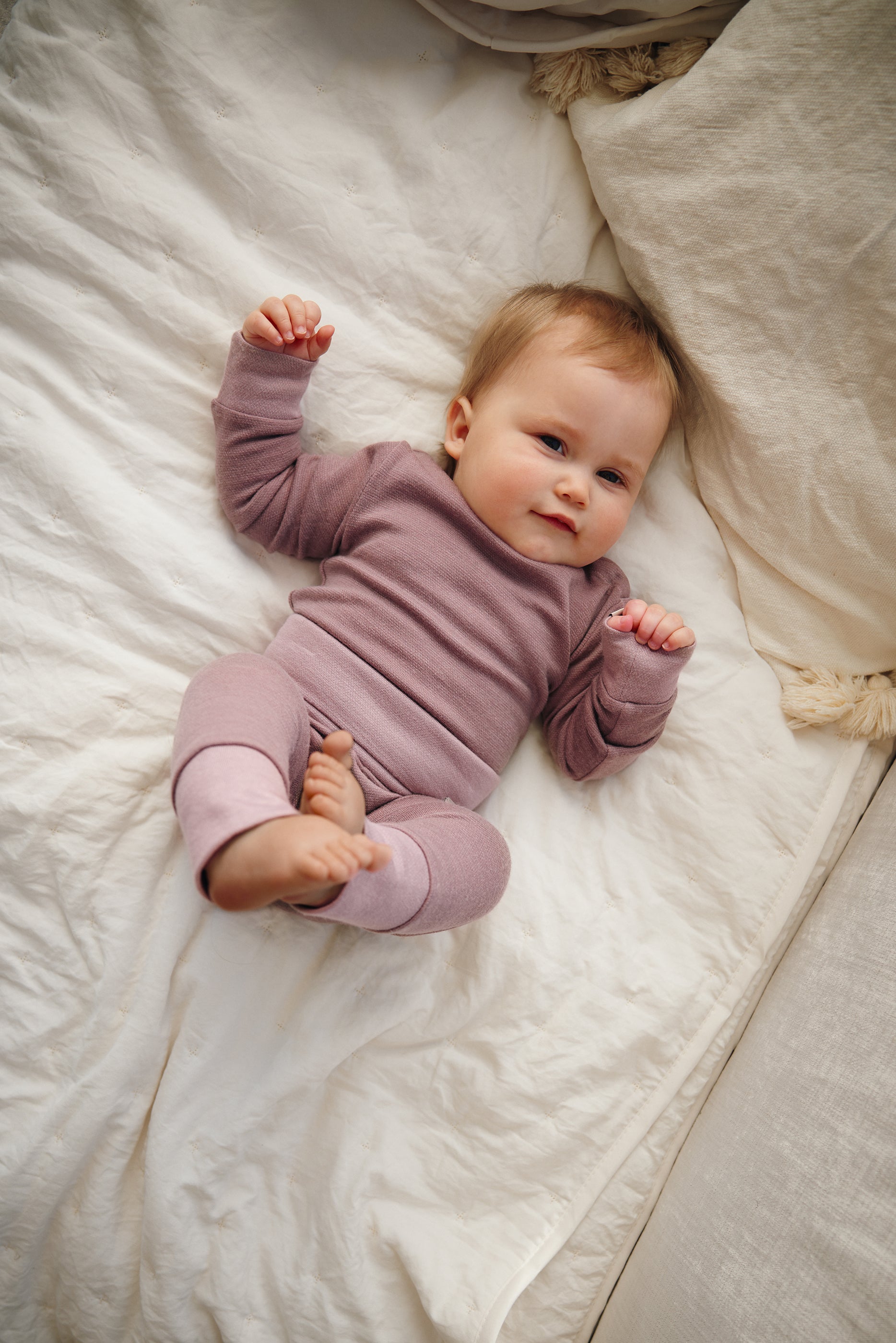 Gullull ungbarnabuxur - Lavender