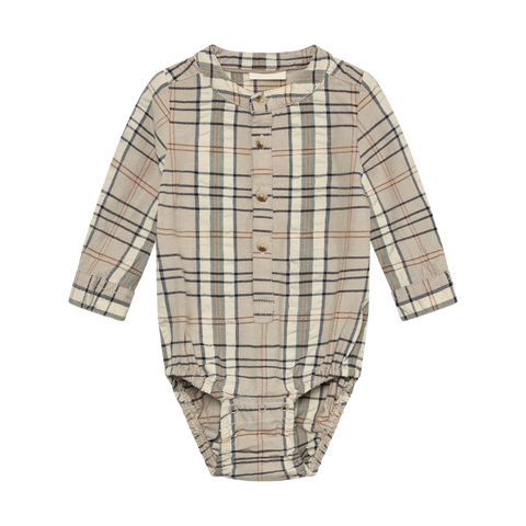 Köflótt samfelluskyrta - Crockery