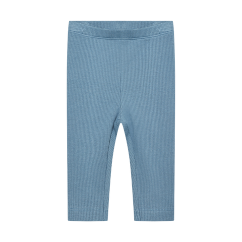 Rib leggings - Blue Shadow