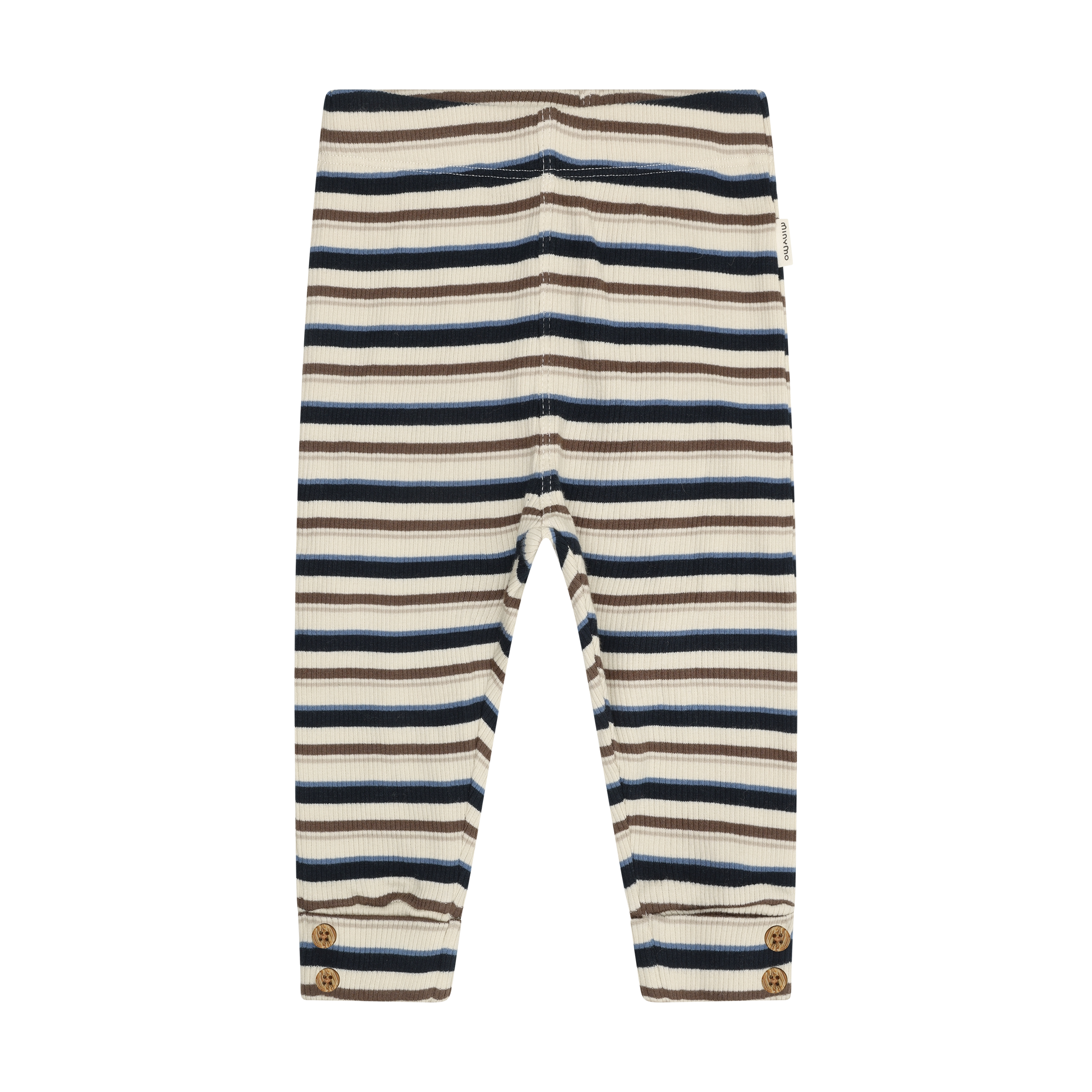 Röndóttar leggings - Dark Sapphire