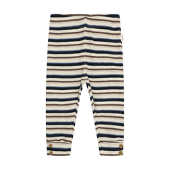 Röndóttar leggings - Dark Sapphire