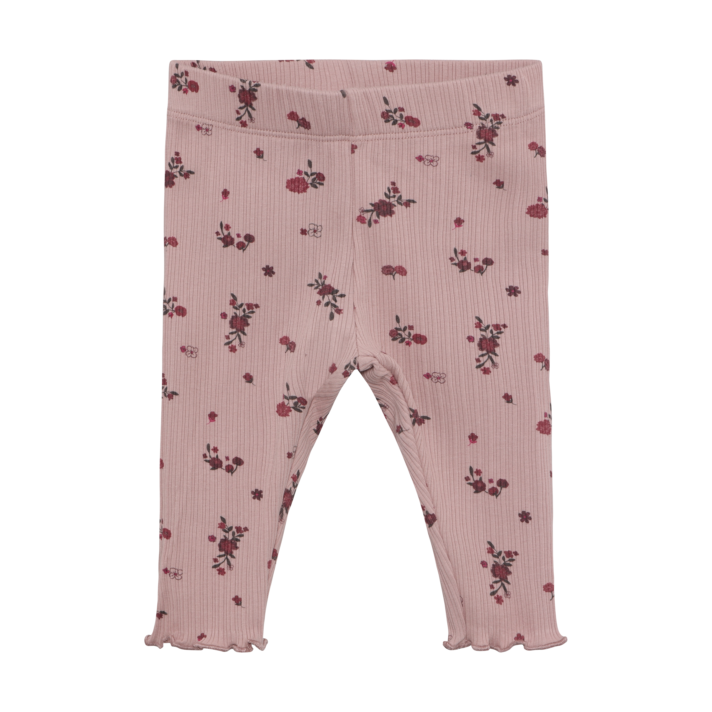 Leggings með blómamynstri - Fawn