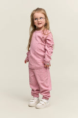 Villvette langermabolur - Blush Pink