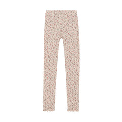 Leggings með blómamynstri - Sandshell