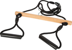 Trapeze róla með fimleikahringjum