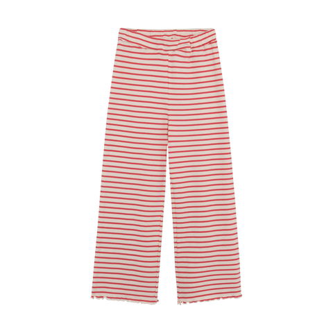 Útvíðar buxur - Spiced Coral