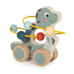 Risaeðla með perlum