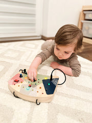 Virkniborð - LED ljós og rofar