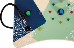 Virkniborð - LED ljós og rofar