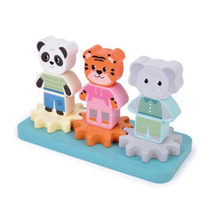 Jungle Friends stöflunarleikur