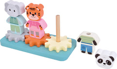 Jungle Friends stöflunarleikur