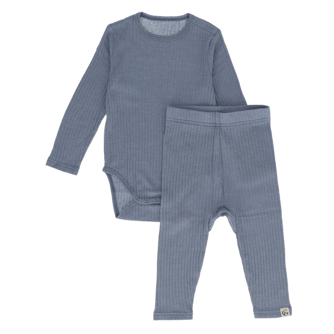 Kuprit ungbarna ullarsett - Dove Blue