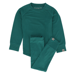 Bambus sett - Teal Green