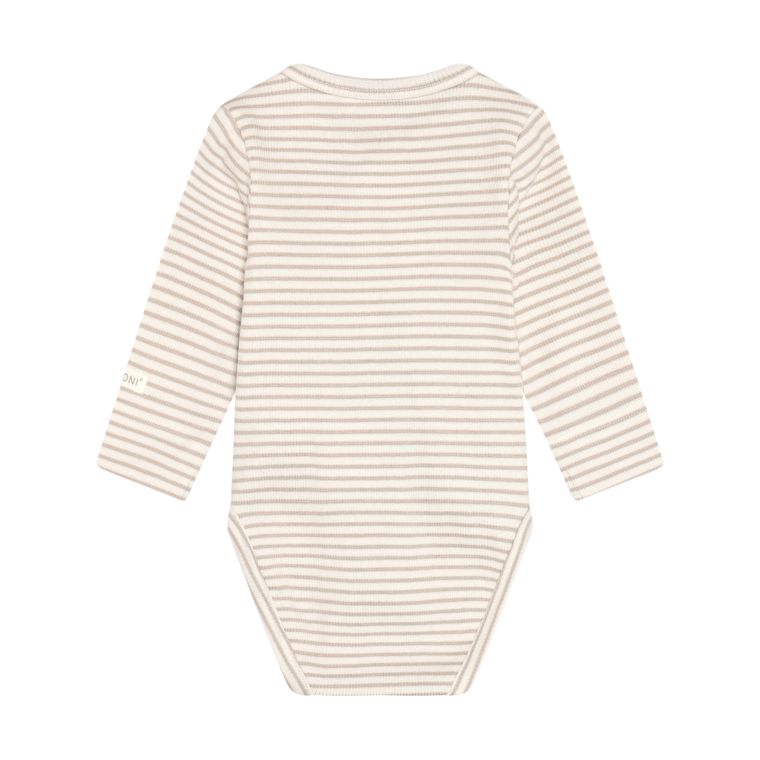 Röndótt wrap samfella - Pure Cashmere