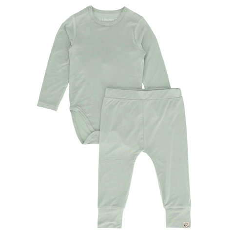 Bambus ungbarnasett - Warm Green