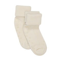 Sokkar með stoppi, 2 pör - Off White
