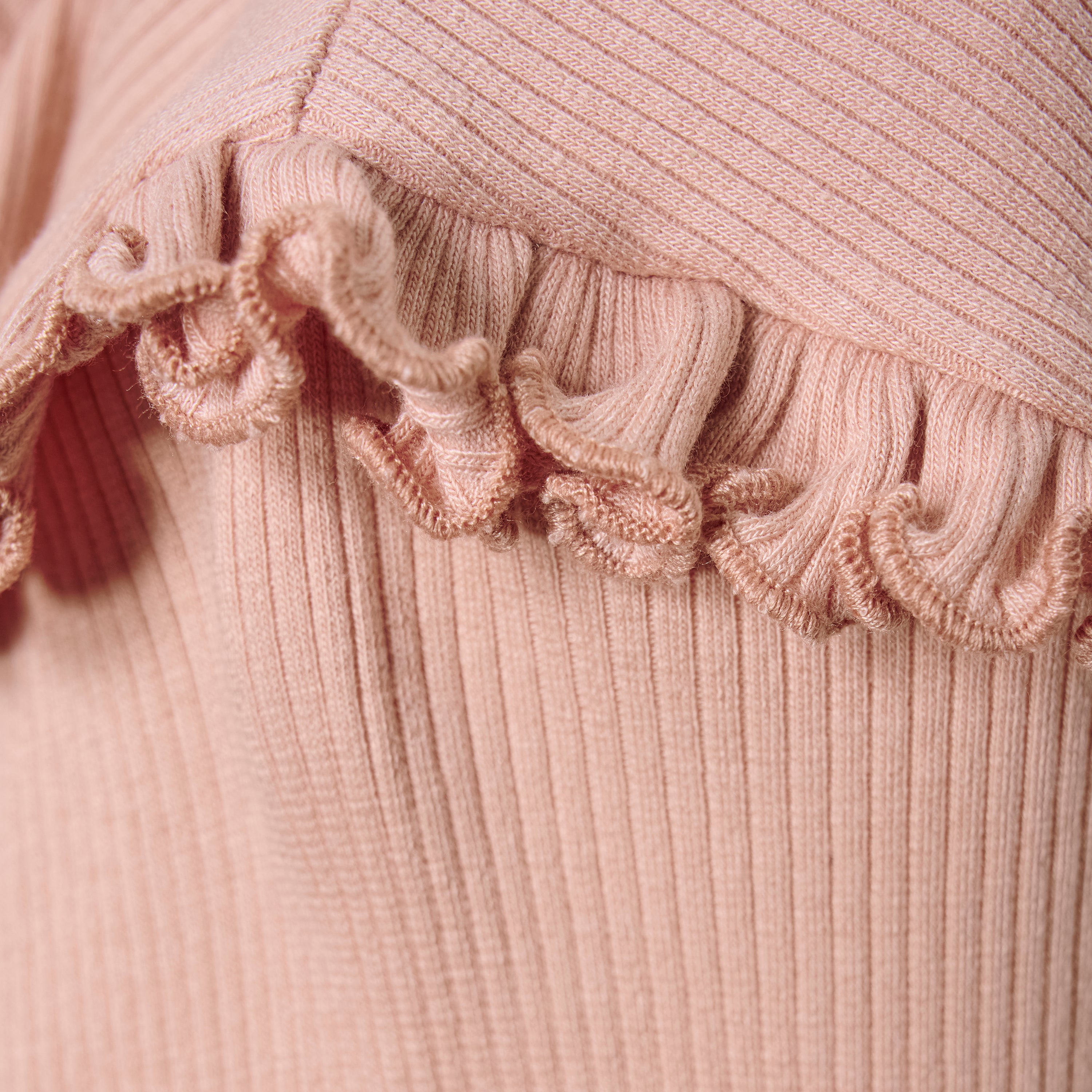 Rib langermabolur - Misty Rose